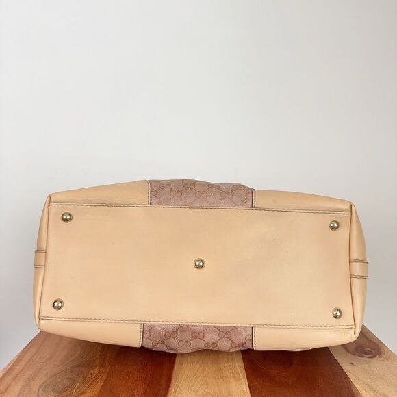 Pre-Owned Gucci Monogram Lovely Heart Top Handle Pink - Picture 6 of 12